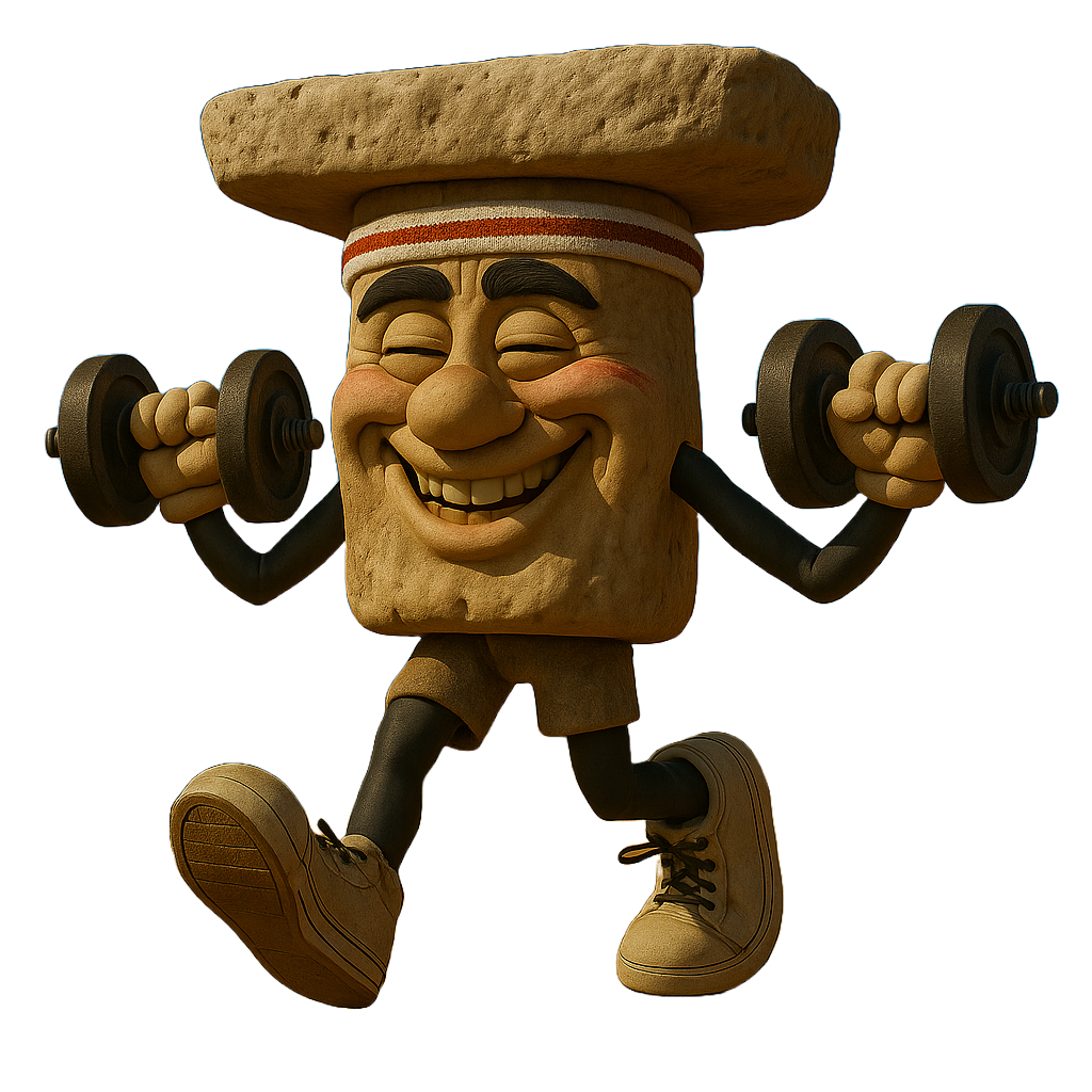Sticker GYM TAULA, pack de 50 unidades del archivo Massive.