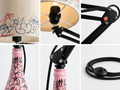 Lámpara de Diseño Industrial con Grafiti