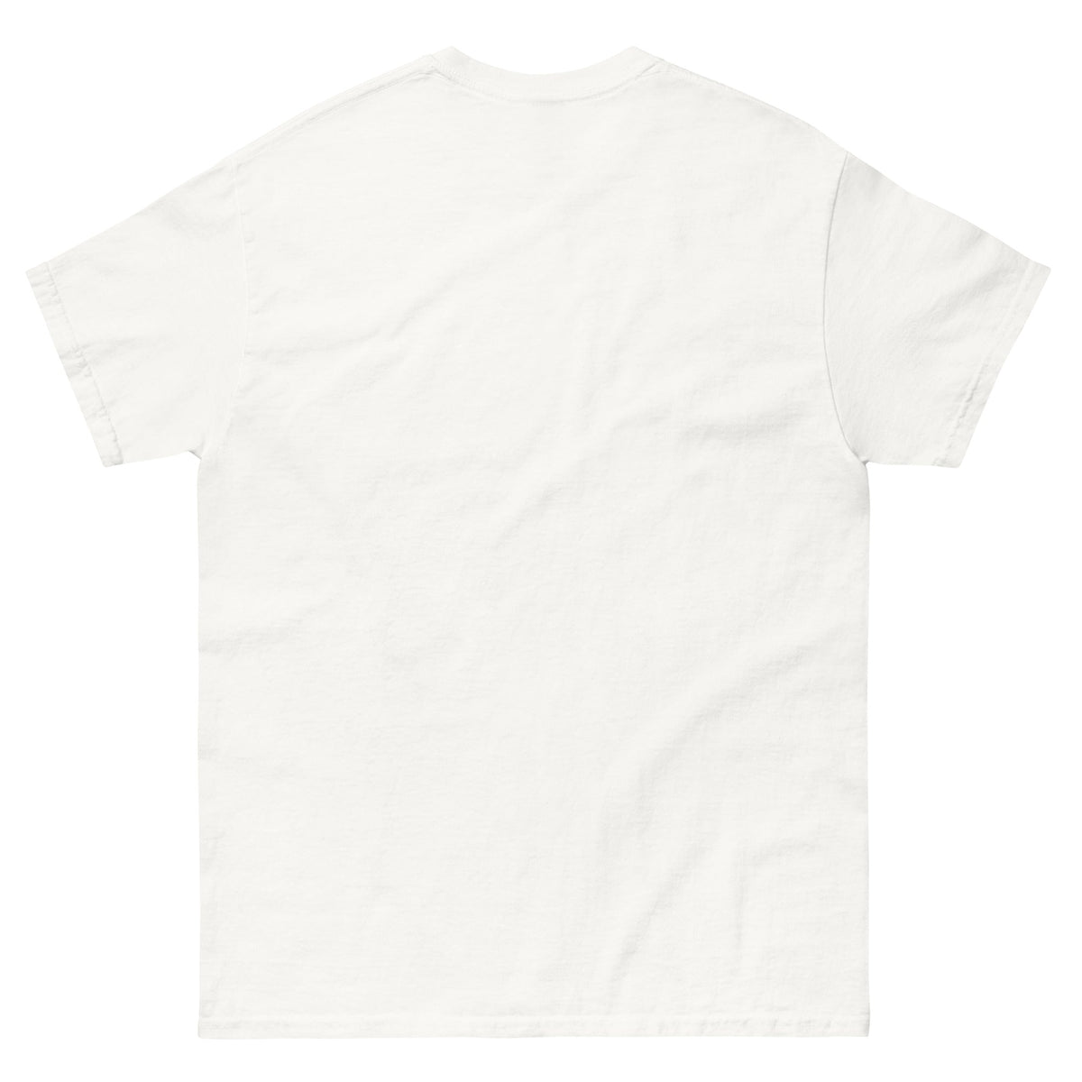 Vista trasera de la camiseta blanca Sillas de Verano